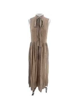 R/R studio silk bow neck maxi dress floral‎ sz 0